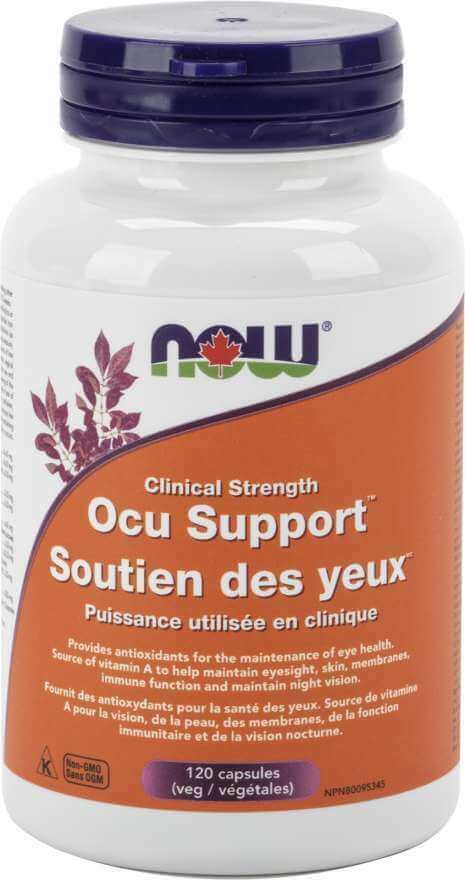 Now Ocu Support™ Clinical Strength 120 Veg capsules - Nutrition Plus