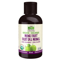 Thumbnail for Now Organic Monk Fruit Liquid, Unflavoured 59mL - Nutrition Plus