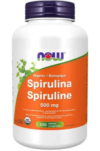 Thumbnail for Now Organic Spirulina 500 mg Tablets - Nutrition Plus