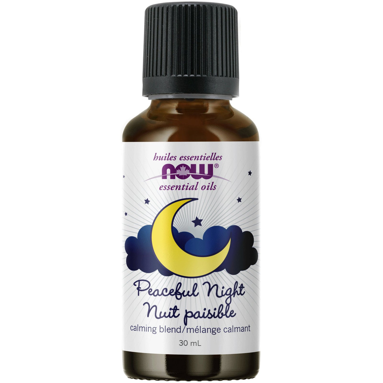 Now Peaceful Night Essential Oil Blend 30mL - Nutrition Plus