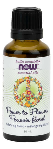 Now Power to Flowers Essential Oil Blend 30 mL - Nutrition Plus