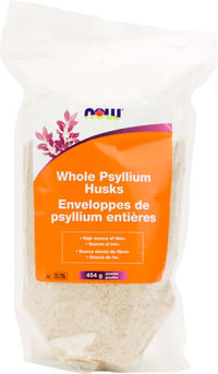 Thumbnail for Now Psyllium Husks Whole 454 Grams - Nutrition Plus