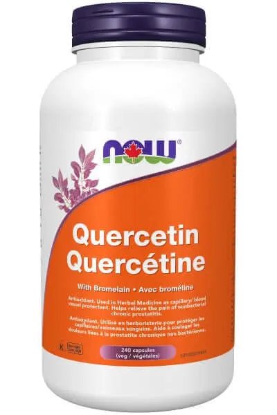 Now Quercetin With Bromelain Veg Capsules - Nutrition Plus