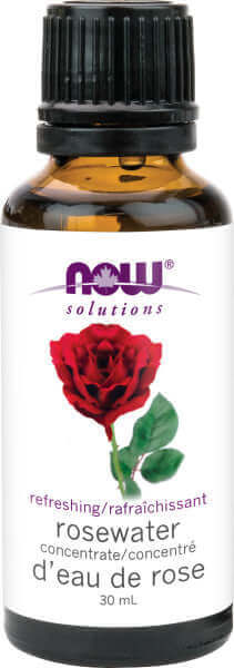 Now Rosewater Concentrate 30mL - Nutrition Plus