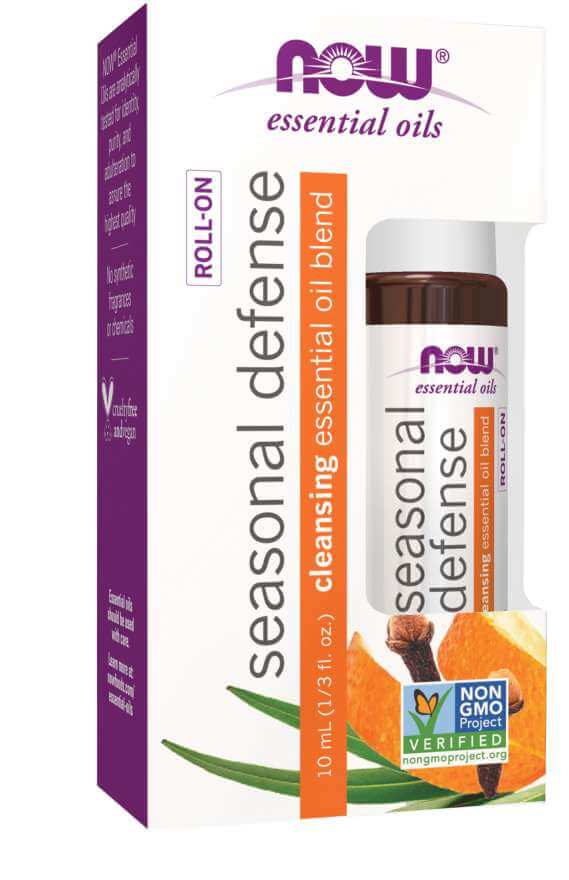 Now Seasonal Defense EO Roll-on 10 mL - Nutrition Plus