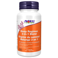 Thumbnail for Now Sleep Regimen 3-in-1 Blend 90 Veg Capsules - Nutrition Plus