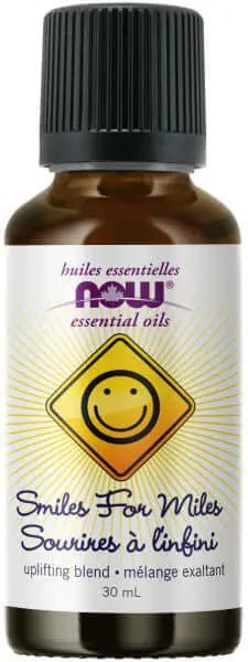 Now Smiles for Miles Essential Oil Blend 30 mL - Nutrition Plus