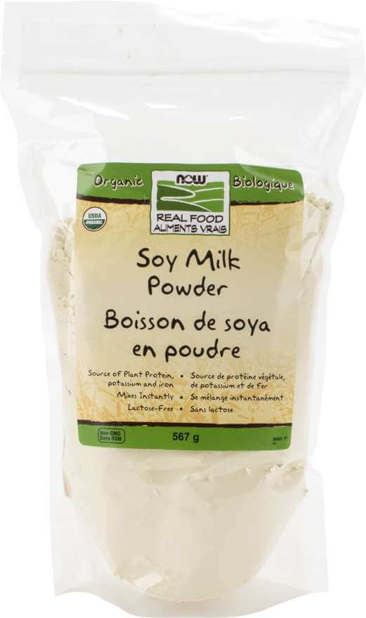 Now Soy Milk Powder, Organic 567 Grams - Nutrition Plus