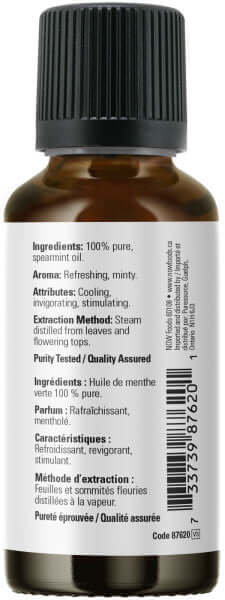 Now Spearmint Oil 30 mL - Nutrition Plus