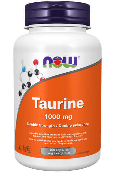 Now Taurine 100 Veg Capsules - Nutrition Plus