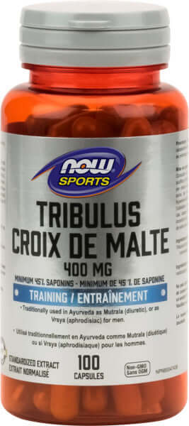 Now Tribulus Extract 400 mg 100 Capsules - Nutrition Plus