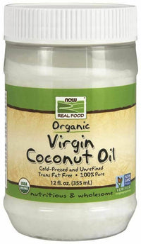 Thumbnail for Now Virgin Coconut Oil, Organic 355mL - Nutrition Plus