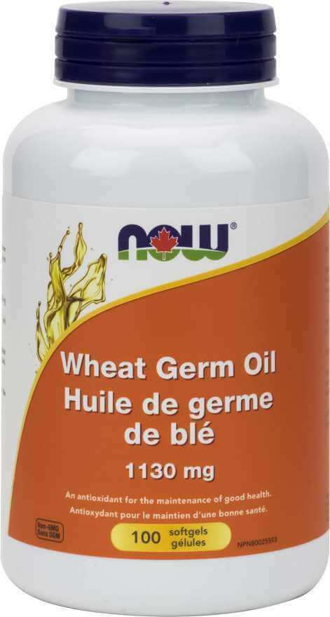 Now Wheat Germ Oil 100 Softgels - Nutrition Plus