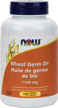 Thumbnail for Now Wheat Germ Oil 100 Softgels - Nutrition Plus