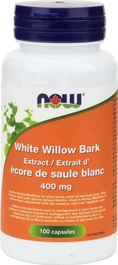 Now White Willow 100 Capsules - Nutrition Plus