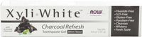 Thumbnail for Now XyliWhite™ Charcoal Refresh Toothpaste Gel Gel 181 Grams - Nutrition Plus