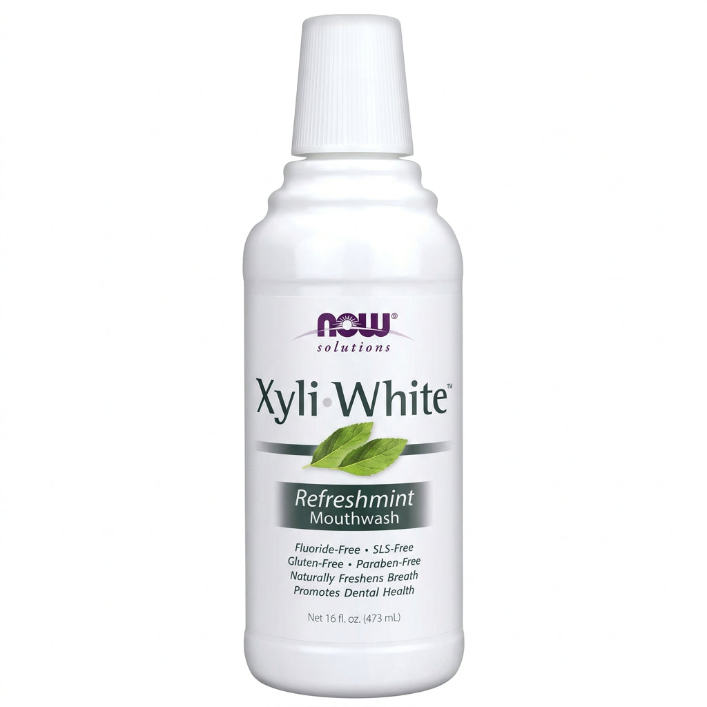 Now Xyliwhite™ Refreshmint Mouthwash 473 mL - Nutrition Plus