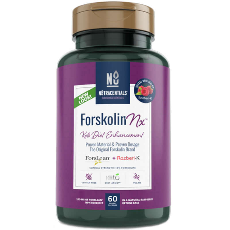 Nutra Centials Forsakolin 250mg 60 Veg Capsules - Nutrition Plus