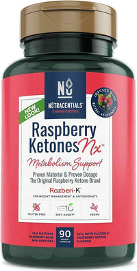 Thumbnail for Nutracentials Raspberry Keytones nx 90 Capsules - Nutrition Plus