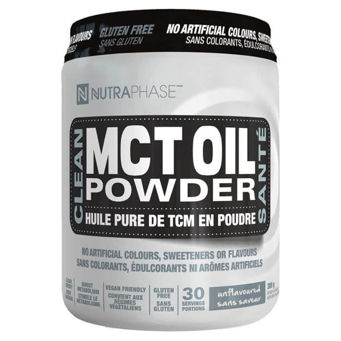 Nutraphase Clean MCT Powder 300 Grams Unflavoured - Nutrition Plus
