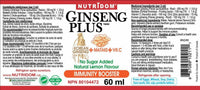 Thumbnail for Nutridom Korean Ginseng Plus Immunity Booster 60mL - Nutrition Plus