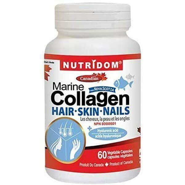 Nutridom Marine Collagen 60 Veg Capsules - Nutrition Plus
