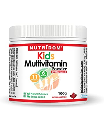 Nutridom MultiVitamin for Kids Powder unflavoured 100 Grams - Nutrition Plus