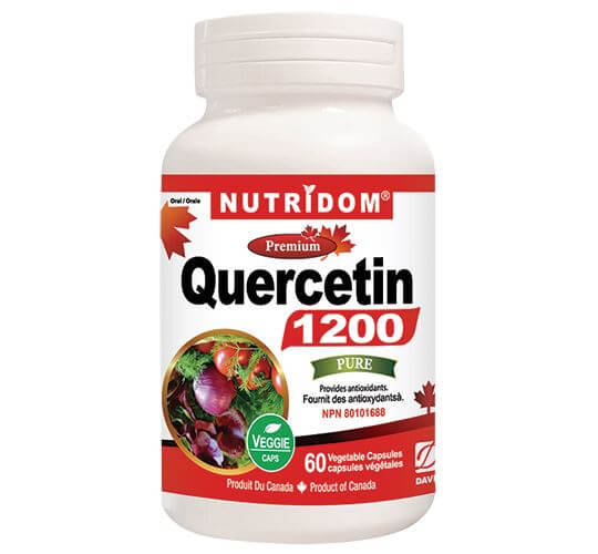 Nutridom Quercetin 1200 60 Veg Capsules - Nutrition Plus