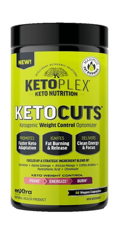 Nuvocare Ketoplex KetoCuts™ 56 Veg Capsules - Nutrition Plus