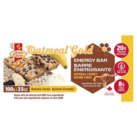 Oatmeal Gold Energy Bar 100 Grams - Nutrition Plus