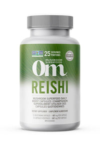 Thumbnail for OM Reishi Mushroom 75 Vegetarian Capsules - Nutrition Plus