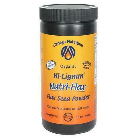 Omega Nutrition Hi Lignan® Nutri Flax® Flax Seed Powder 454 Grams - Nutrition Plus