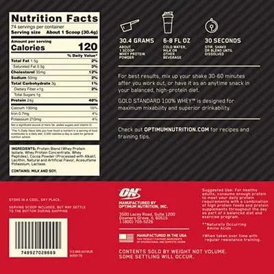 Optimum Nutrition Gold Standard 100% Whey 5 LB