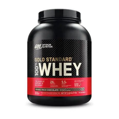 Optimum Nutrition Gold Standard 100% Whey 5 LB - Nutrition Plus