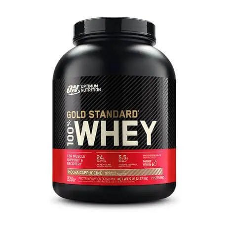 Optimum Nutrition Gold Standard 100% Whey 5 LB - Nutrition Plus