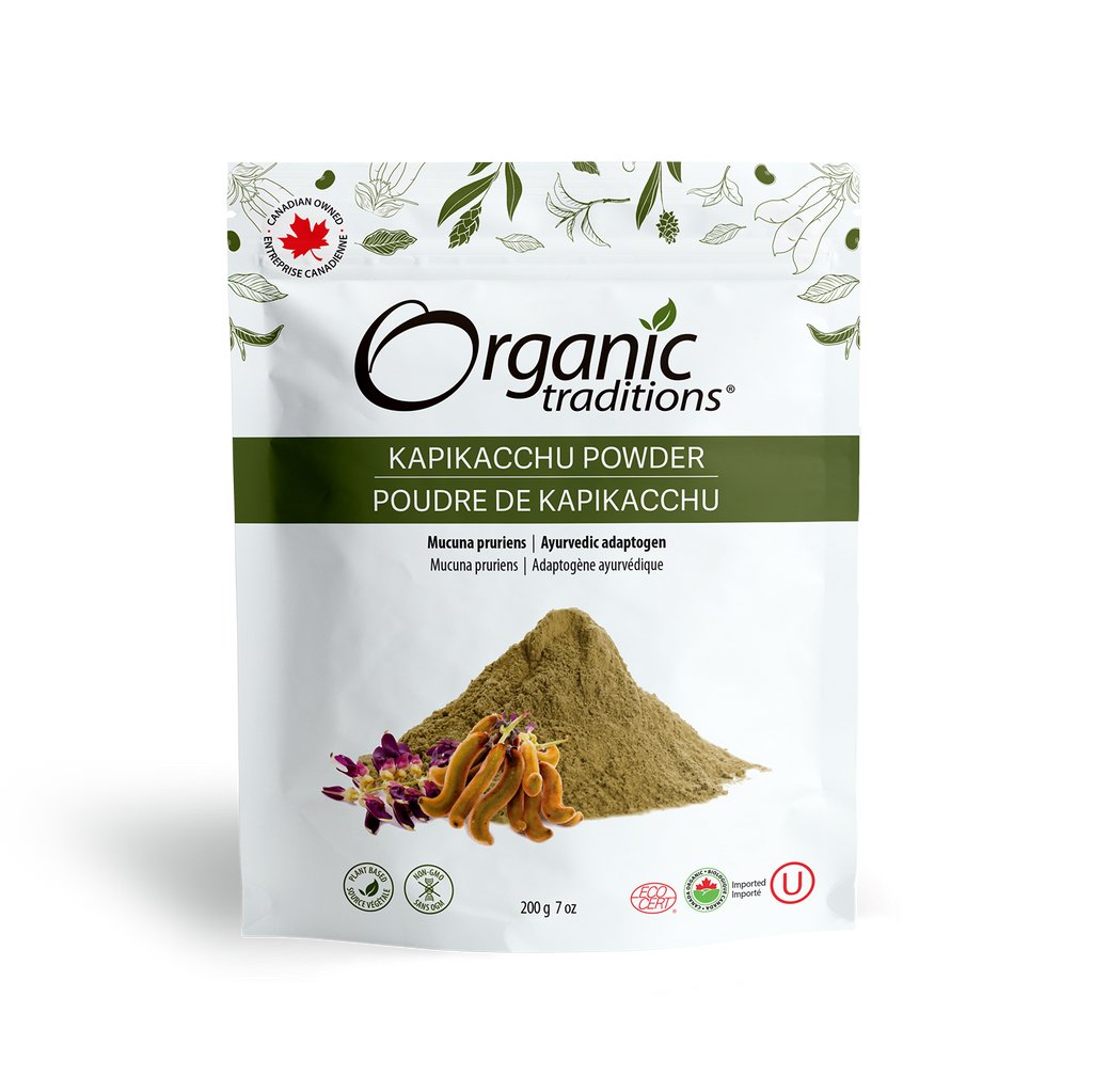 Organic Traditions Organic Mucuna-Kapikacchu Powder 200 Grams - Nutrition Plus