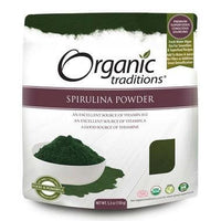 Thumbnail for Organic Traditions Organic Spirulina Powder 150 Grams - Nutrition Plus