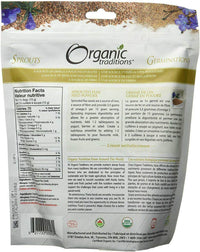 Thumbnail for Organic Traditions Organic Sprouted Flax Seed Powder 454 Grams - Nutrition Plus