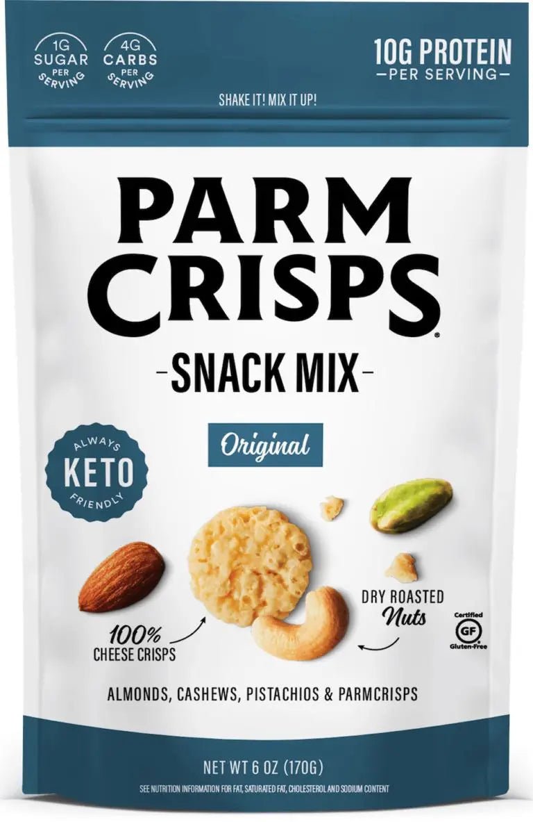 Parm Crisps Original Snack Mix Pouch 113 Grams - Nutrition Plus