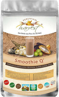 Thumbnail for Peruvian Harvest Smoothie Q Raw Chocolate Blast 250 Grams - Nutrition Plus