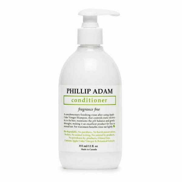 Phillip Adam Fragrance Free Apple Cider Conditioner 355 mL - Nutrition Plus