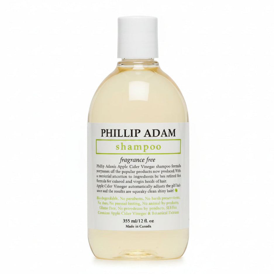 Phillip Adam Fragrance Free Apple Cider Shampoo 355 mL - Nutrition Plus