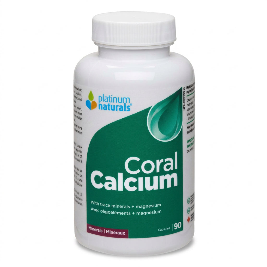 Platinum Naturals Coral Calcium 150mg 90 Capsules - Nutrition Plus