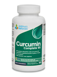 Thumbnail for Platinum Naturals Curcumin Complete 95 60 Vegan Liquid Capsules - Nutrition Plus