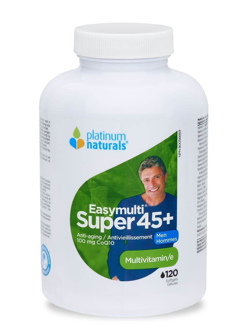 Platinum Naturals Easy Multi Men 45+ - Nutrition Plus