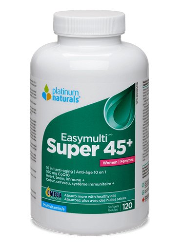 Platinum Naturals Easy Multi Women 45+ Softgels - Nutrition Plus