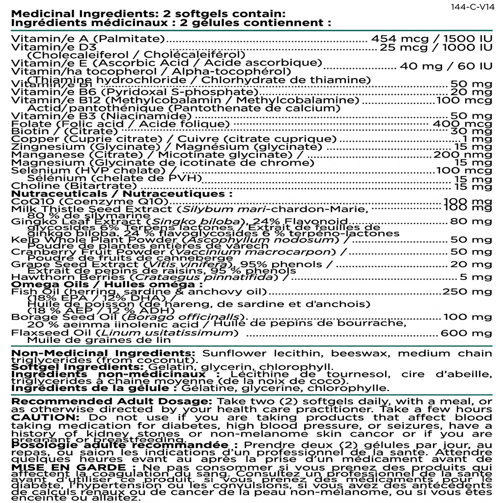 Platinum Naturals Easy Multi Women 45+ Softgels - Nutrition Plus