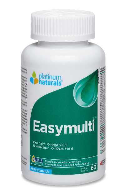 Platinum Naturals Easymulti Multivitamin - Nutrition Plus