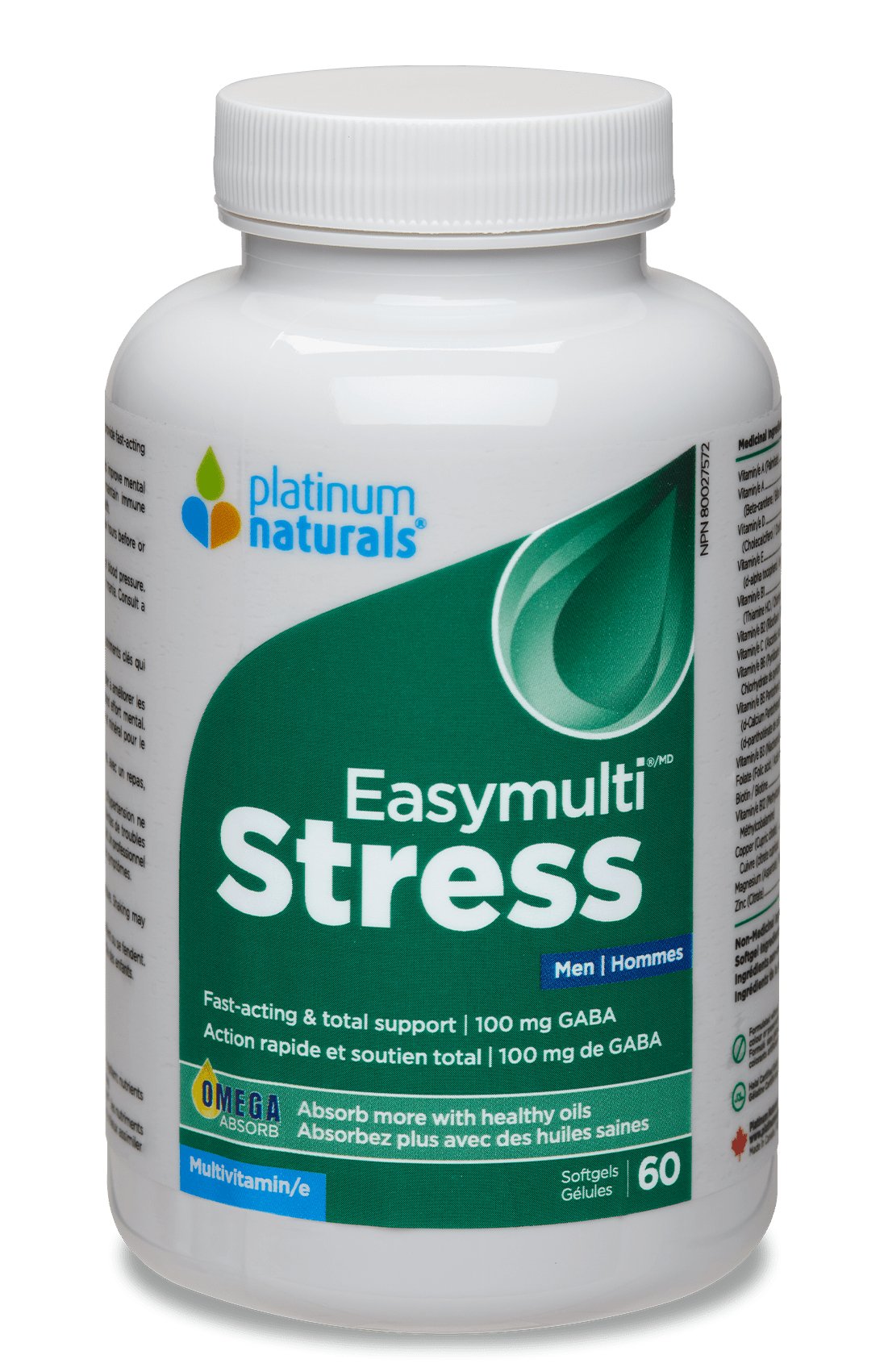 Platinum Naturals Easymulti Stress for Men - Nutrition Plus