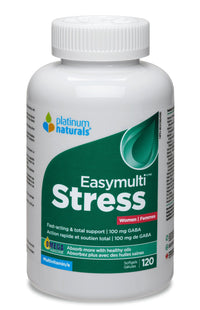 Thumbnail for Platinum Naturals Easymulti Stress for Women 120 Softgels - Nutrition Plus